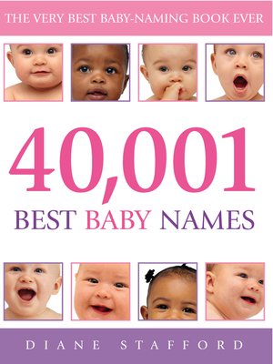 cover image of 40,001 Best Baby Names